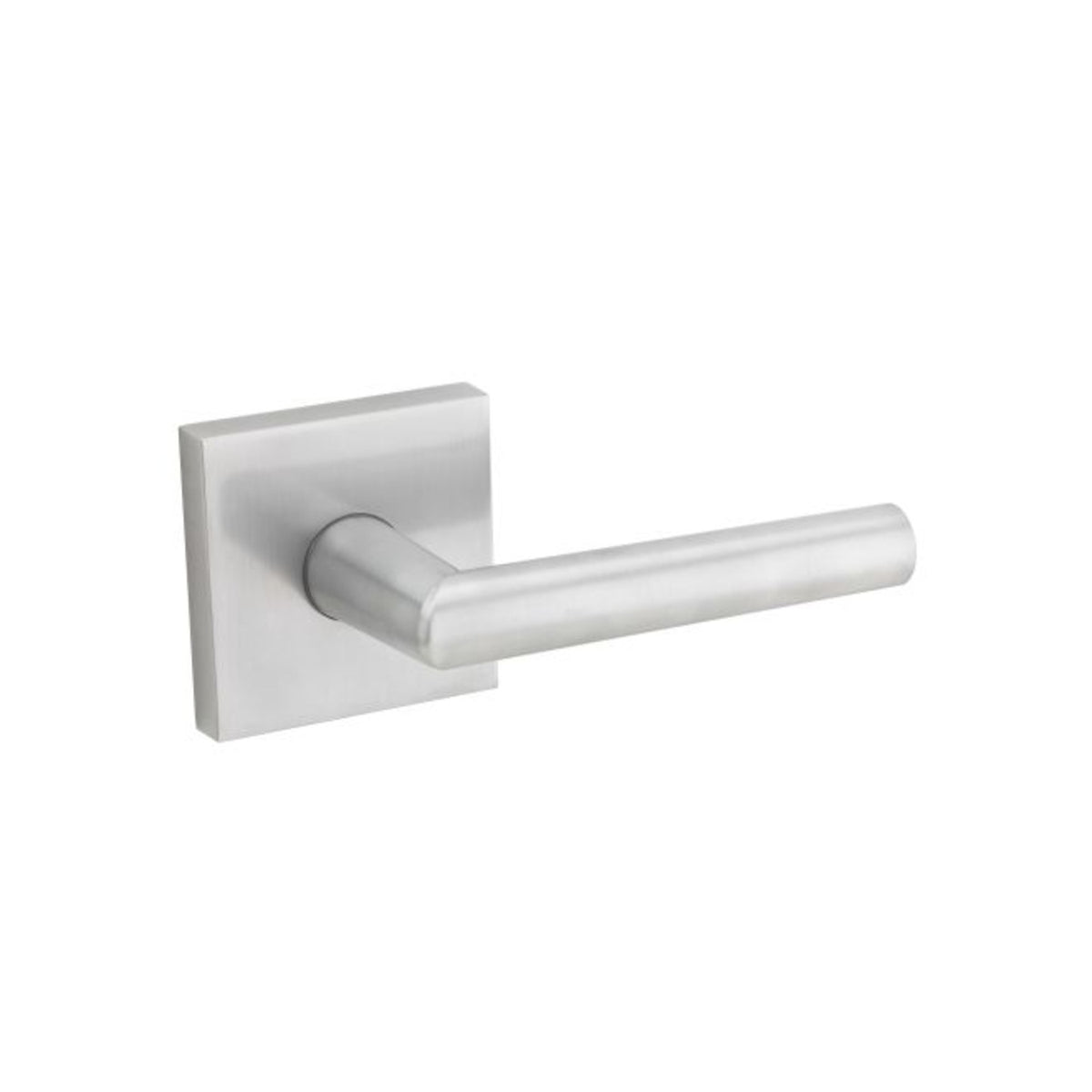 Weiser Lock SPSL101MILSQT26D Milan With Square Rose Passage Door Lock, Satin Chrome