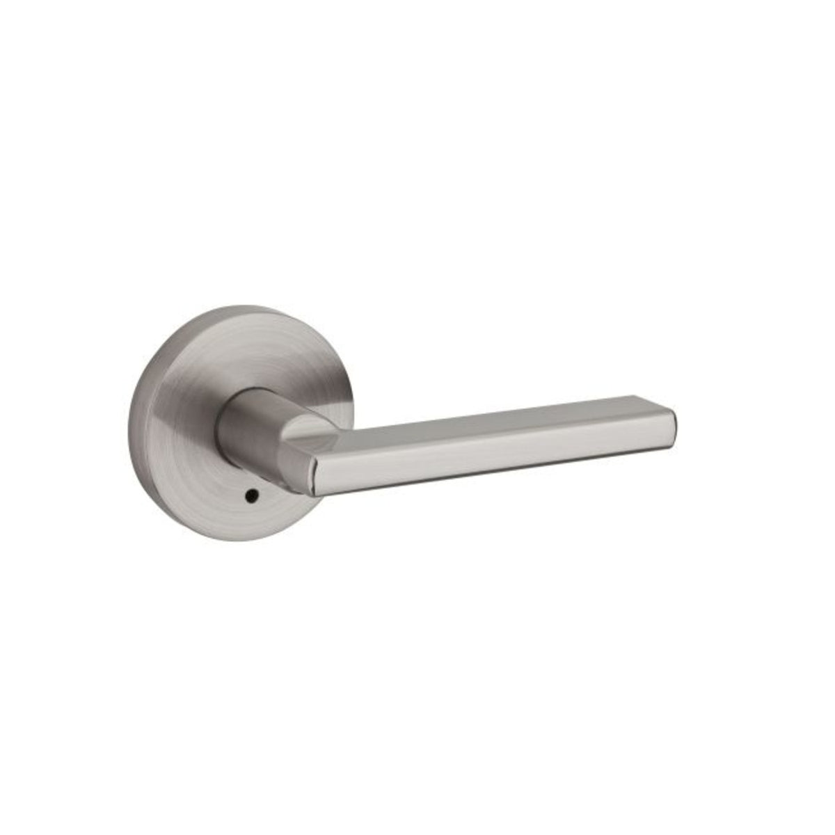 Weiser Lock SPVL331HFLRDT15 Halifax With Round Rose Privacy Door Lock, Satin Nickel