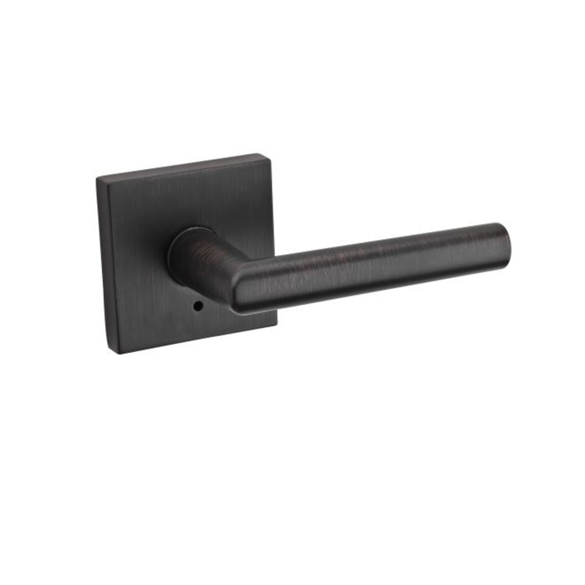 Weiser Lock SPVL331MILSQT11P Milan With Square Rose Privacy Door Lock, Venetian Bronze