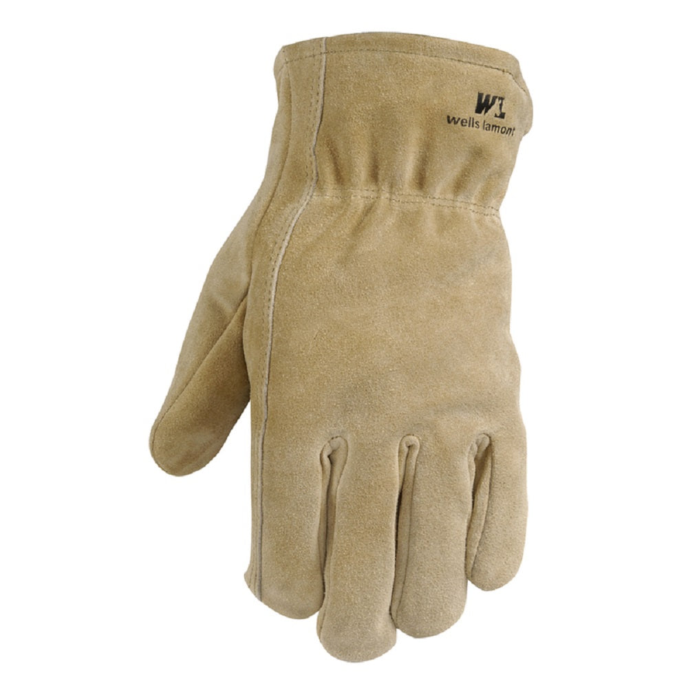 Wells Lamont 1080L Lined Heavy Duty Gloves, Large, Brown