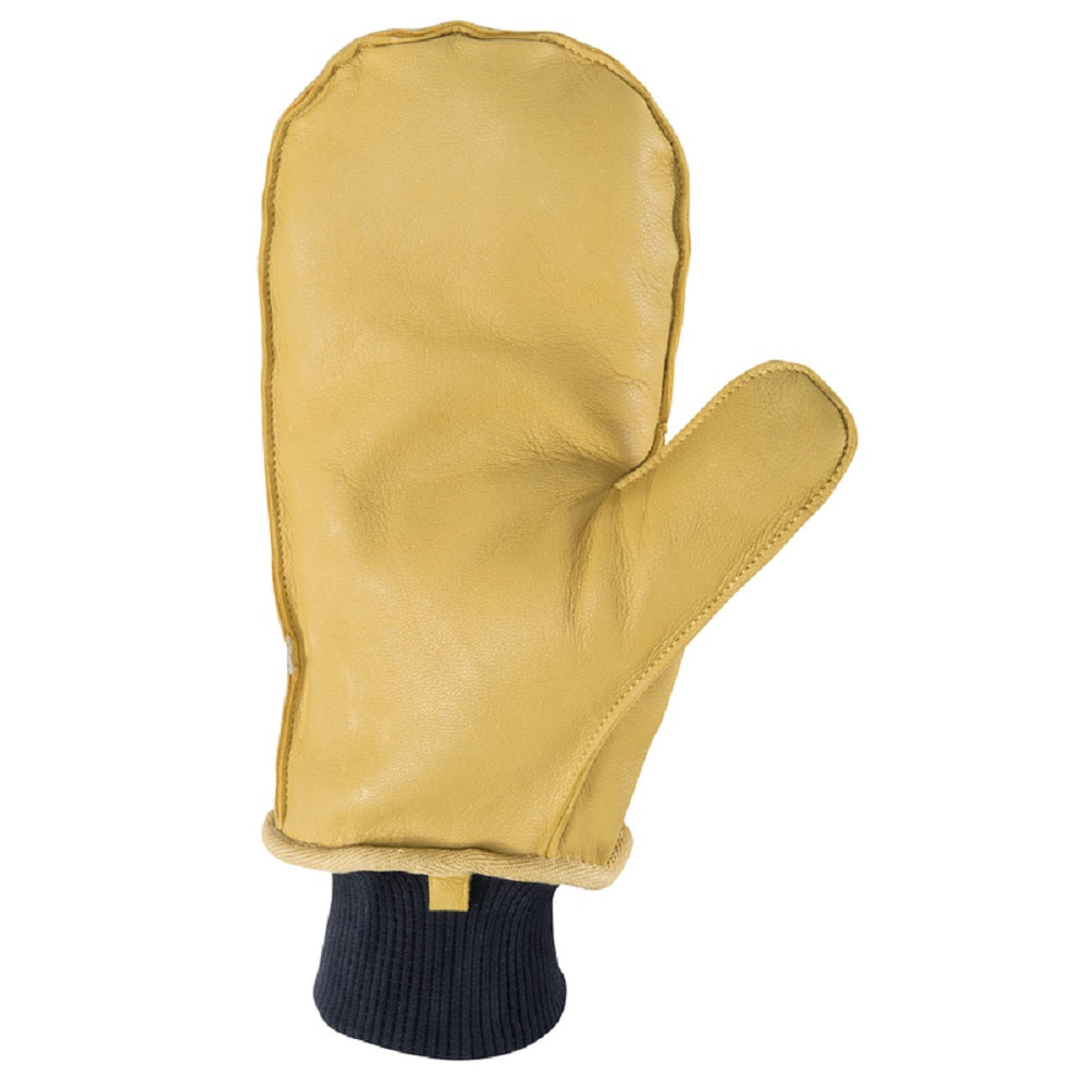 Wells Lamont 1430L Cowhide Leather Winter Mittens, Palomino, Large