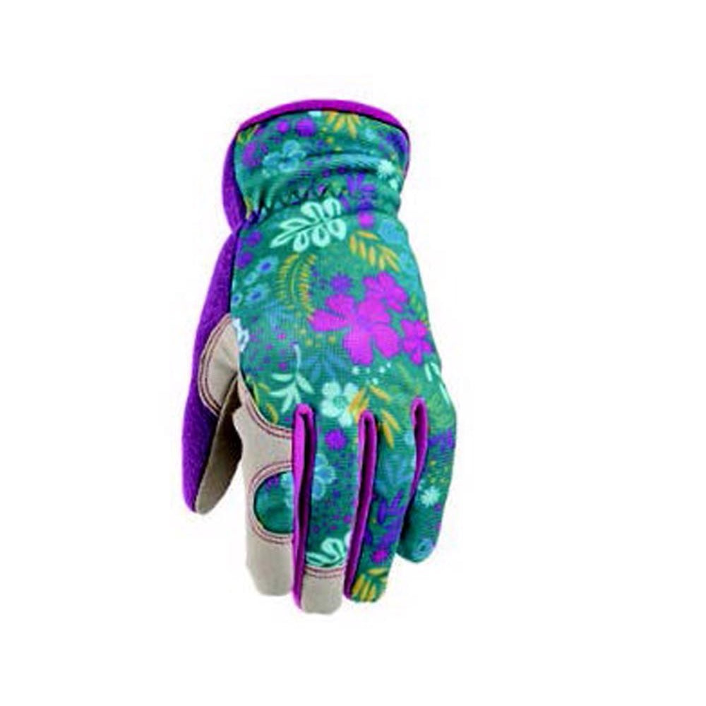 Wells Lamont 7753L Women's Botanical Work Gloves, Large