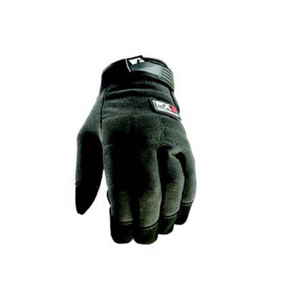 Wells Lamont 7850M Men's Indoor/Outdoor FX3 Work Gloves, Black/Gray