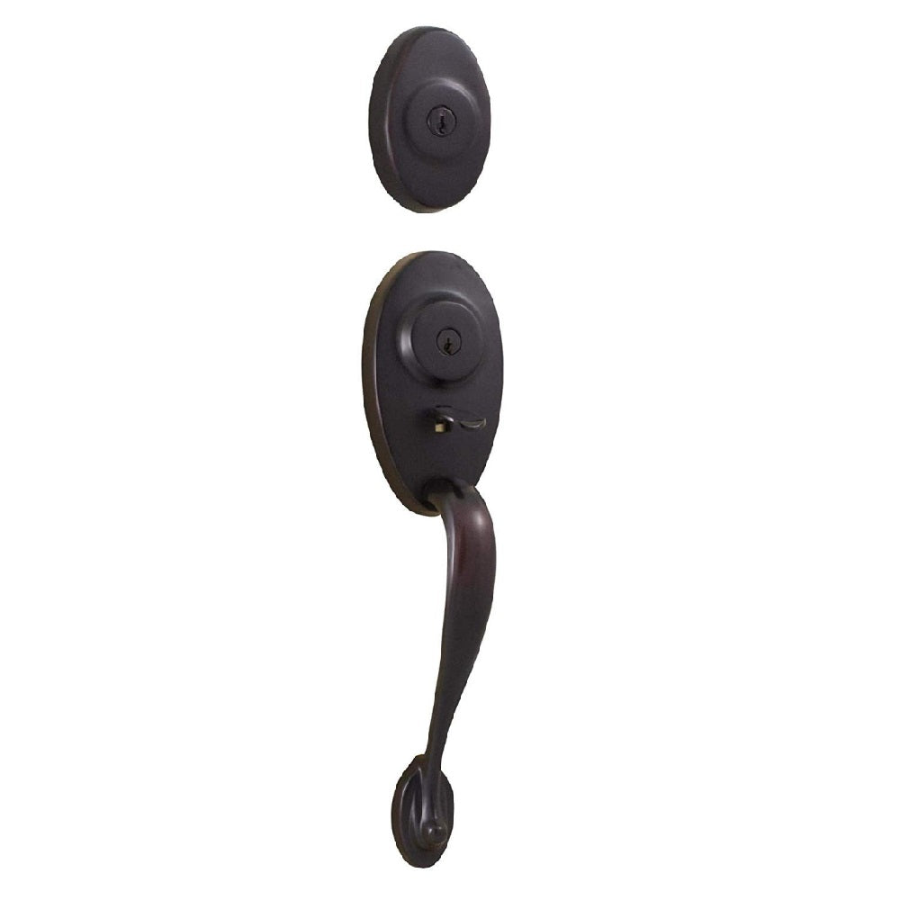 Weslock 01343-1--002D Lexington Exterior Active Handleset, Oil Rubbed Bronze