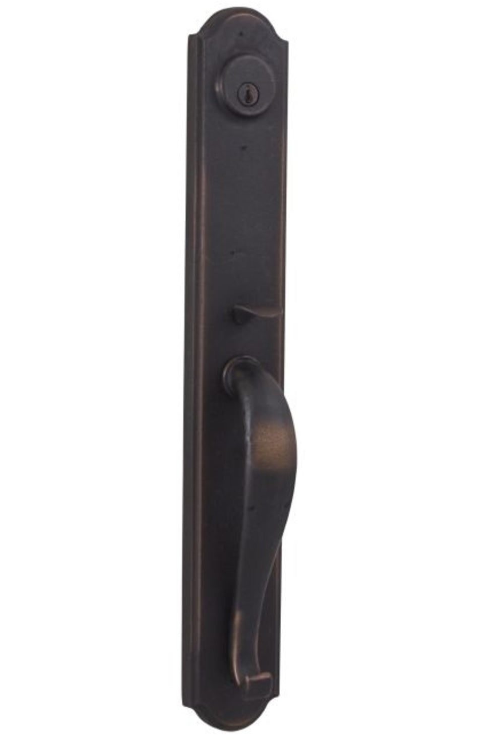 Weslock 07680-1--002D Wiltshire Exterior Active Handleset, Oil Rubbed Bronze