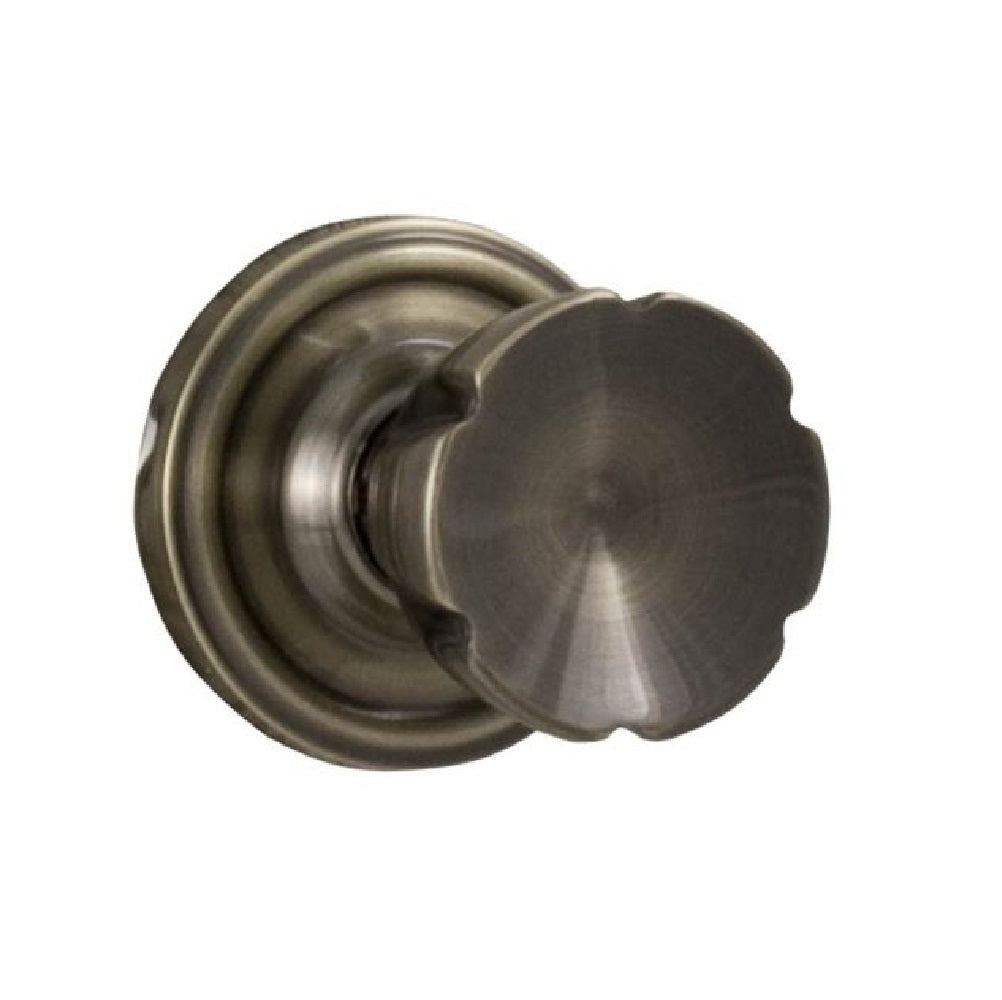 Weslock 00600EAEASL20 Eleganti Passage Door Knob, Antique Brass