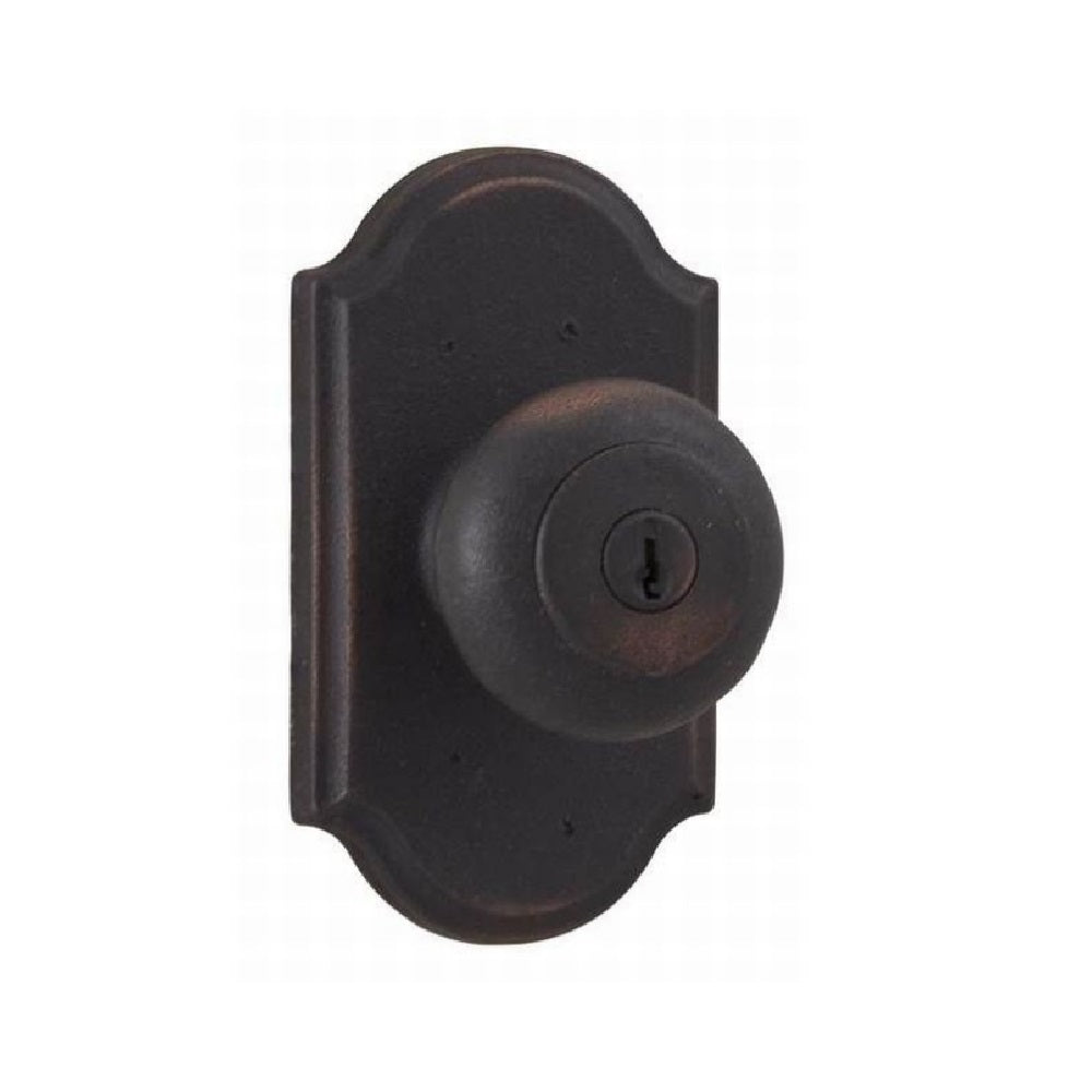 Weslock 07140F1F1SL23 Wexford Entry Door Knob, Oil Rubbed Bronze