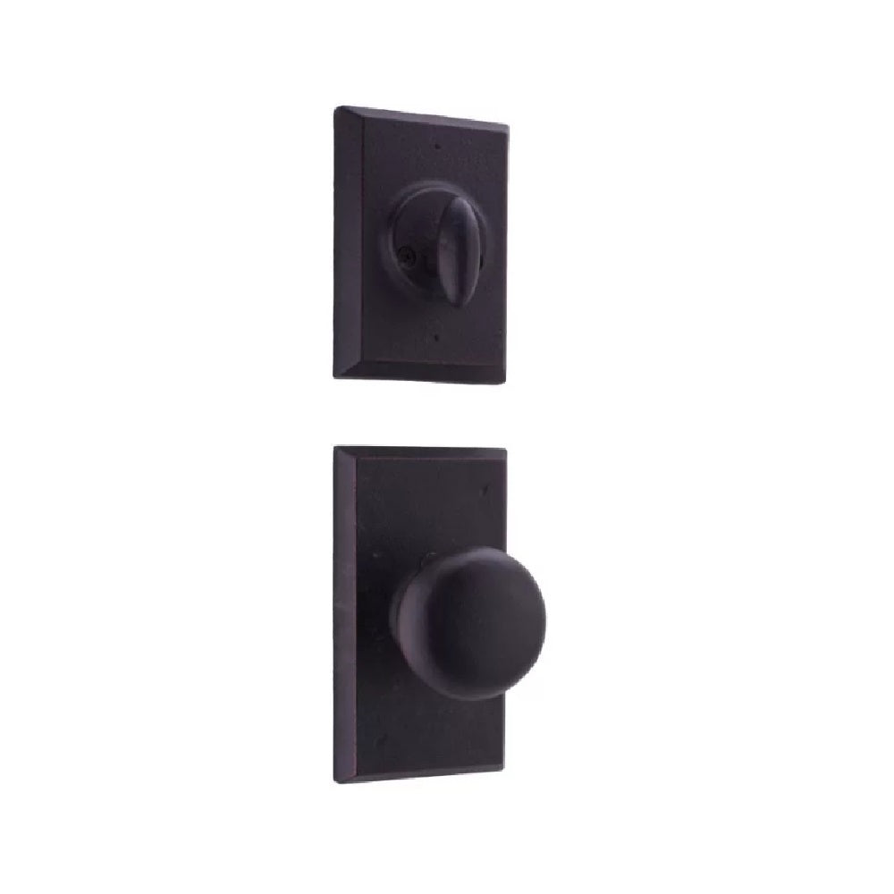 Weslock 07800--F1SL20 Aspen Interior Single Cylinder Handleset, Oil Rubbed Bronze