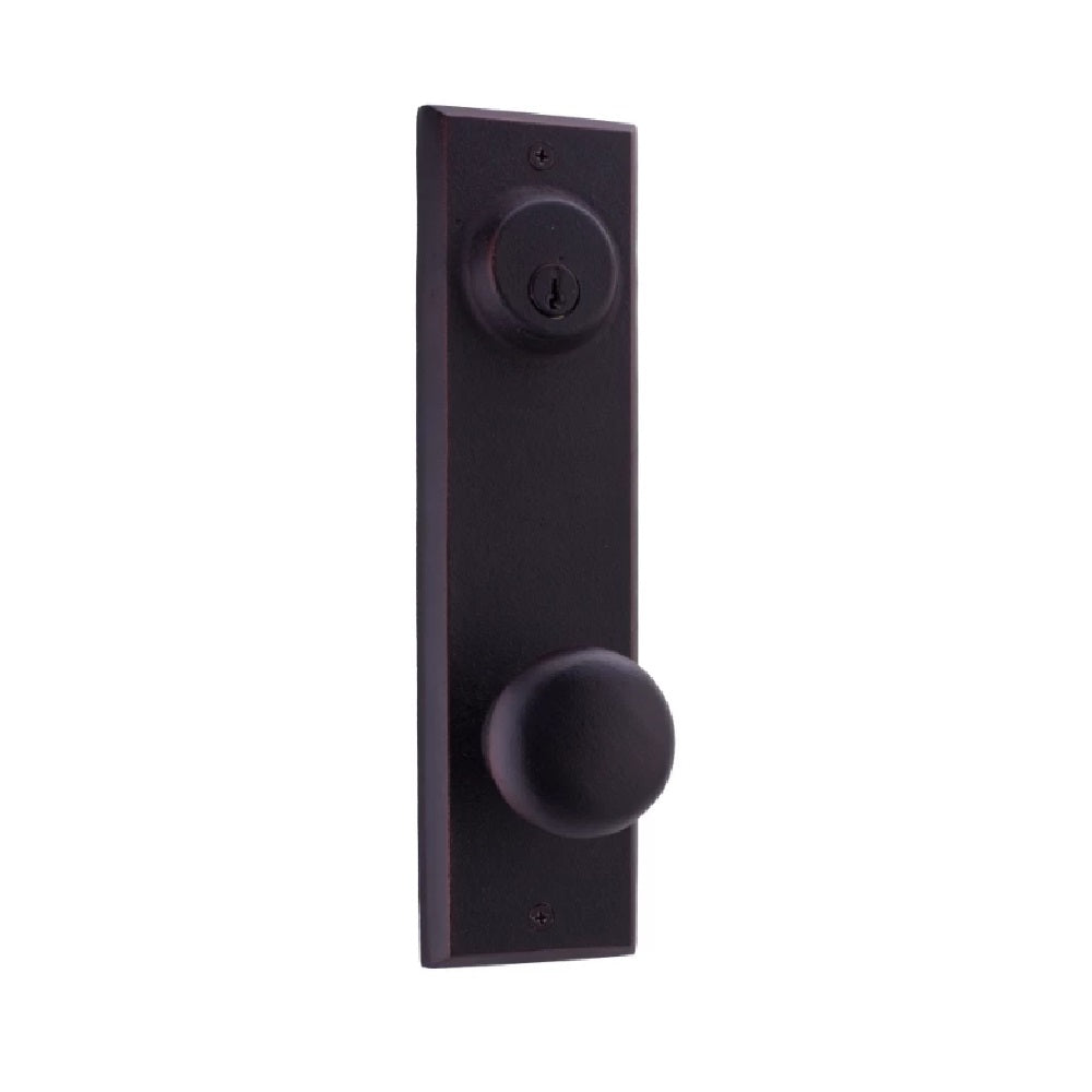Weslock 07902--F1SL2D Wexford Interior Double Cylinder Handleset, Oil Rubbed Bronze