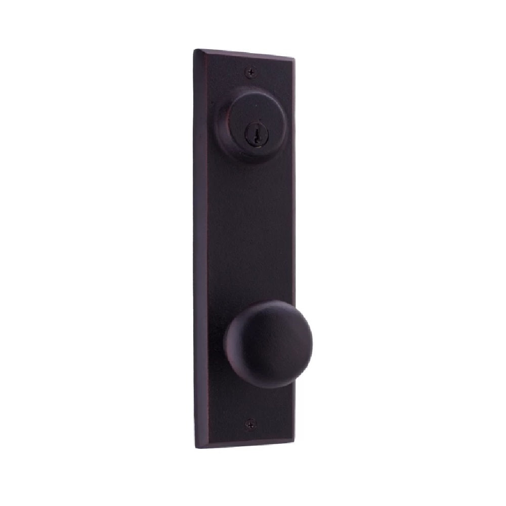 Weslock 07902--F2SL2D Wexford Interior Double Cylinder Handleset, Black