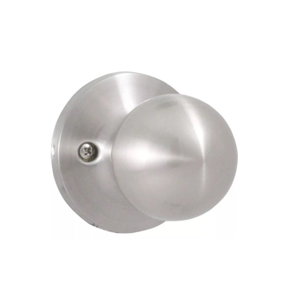 Weslock 00205GN--0020 Hudson Half Dummy Door Knob, Satin Nickel