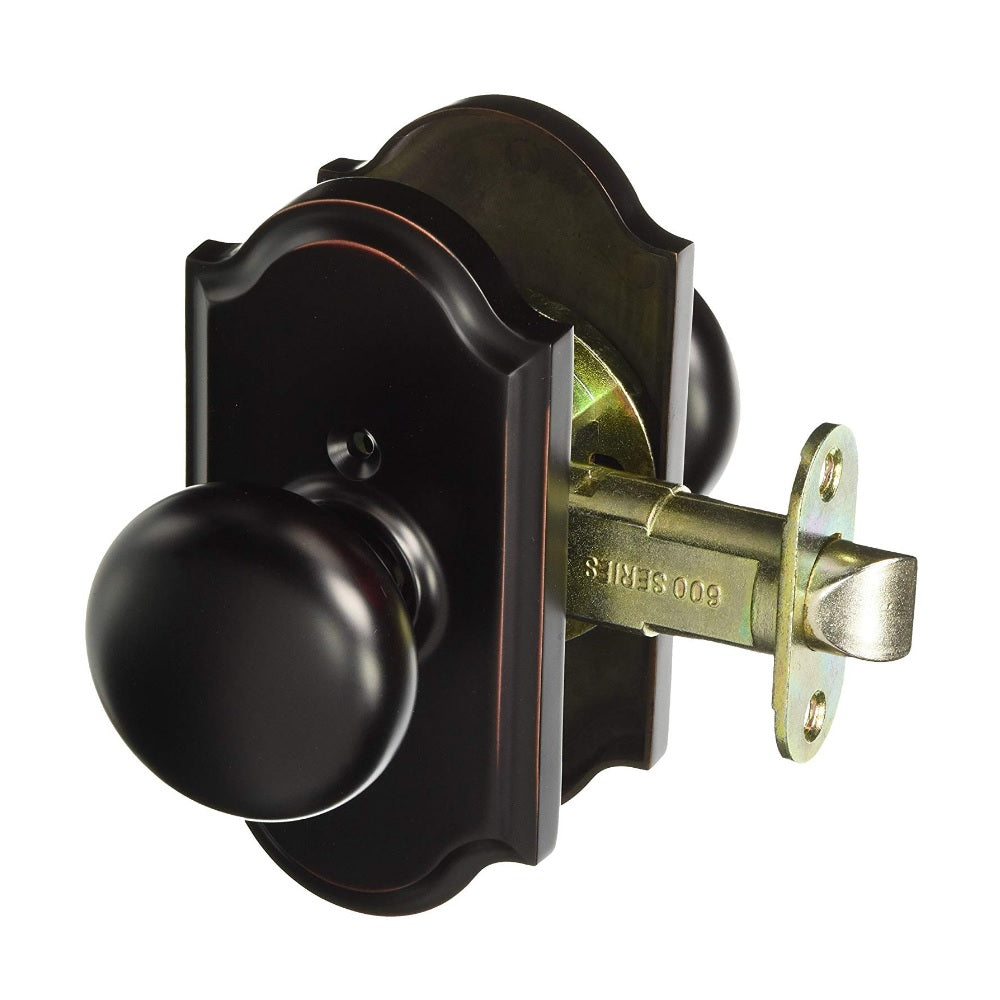 Weslock 01700I1I1SL20 Impresa Passage Door Knob, Oil Rubbed Bronze