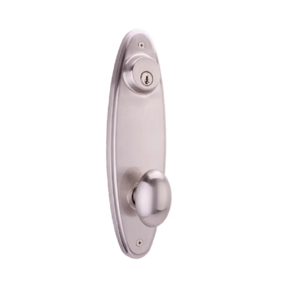 Weslock 06402--JNSL2D Julienne Stanford Interior Double Cylinder Handleset, Satin Nickel