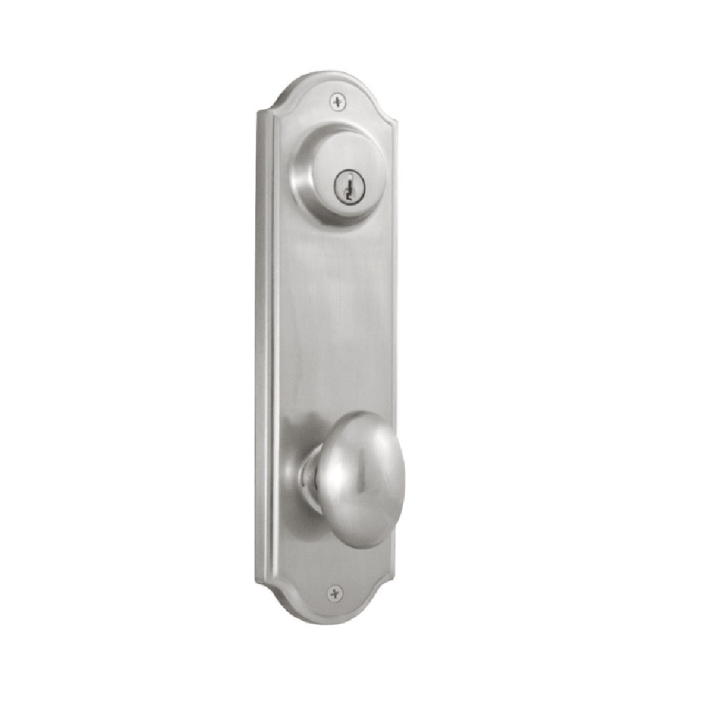 Weslock 06602--JNSL2D Julienne Mansion/Philbrook Interior Entry Handleset, Satin Nickel