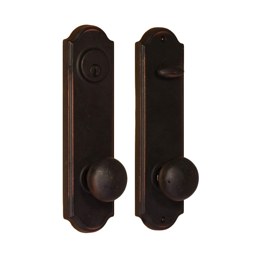 Weslock L7641F1F1SL2D Wexford Single Cylinder Deadbolt Passage Lock, Oil Rubbed Bronze