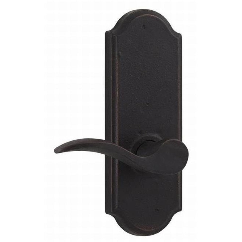 Weslock L7210H1H1SL20 Left Hand Carlow Privacy Door Lever, Oil Rubbed Bronze