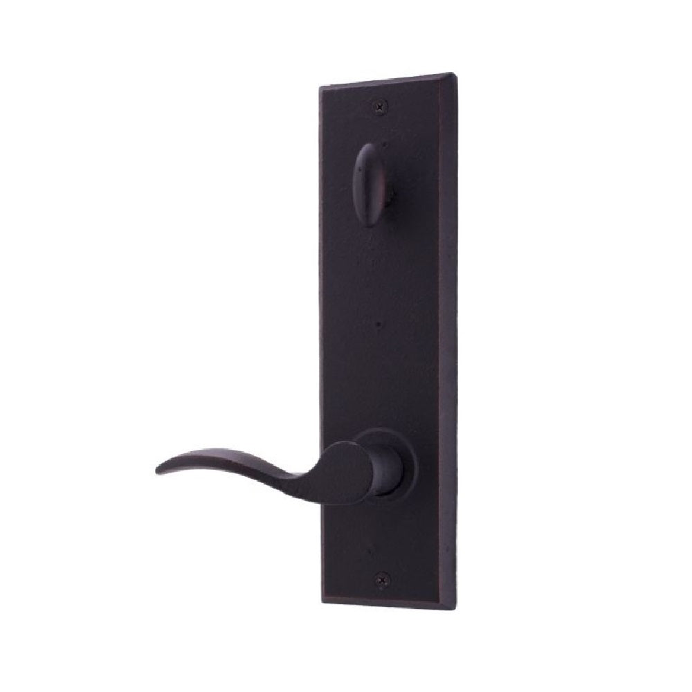 Weslock L7905--H1SL20 Left Hand Carlow Interior Dummy Handleset, Oil Rubbed Bronze