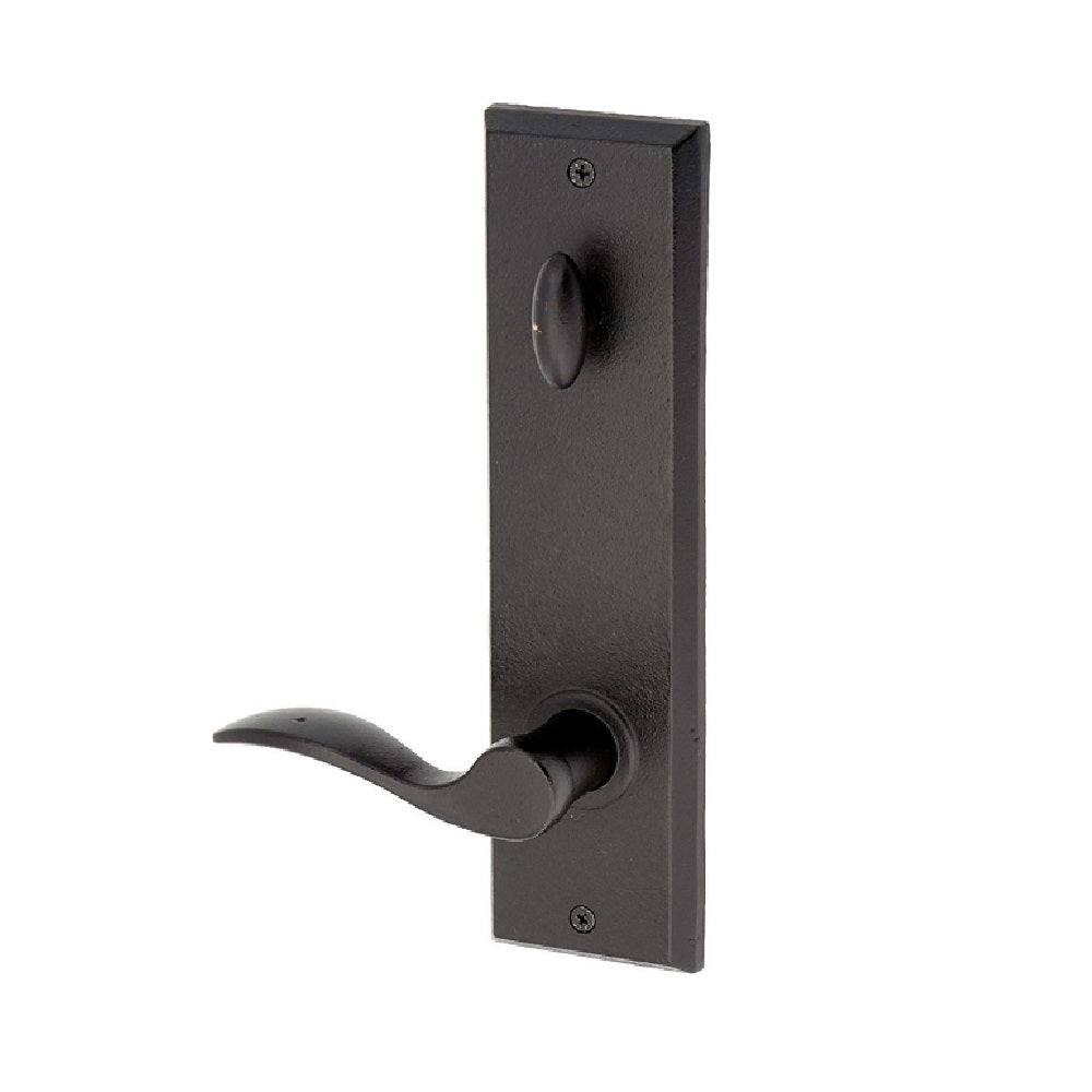 Weslock L7905--H2SL20 Left Hand Carlow Interior Dummy Handleset, Black