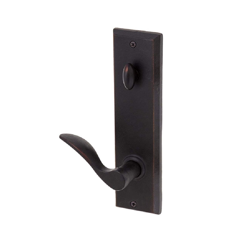 Weslock L7904--H1SL20 Left Hand Carlow Interior Interconnected Handleset, Oil Rubbed Bronze