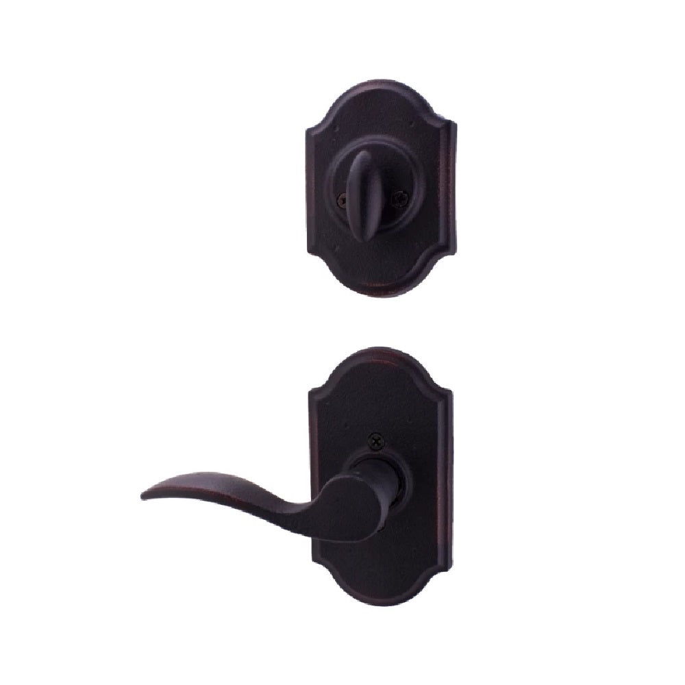 Weslock L7400--H1SL20 Left Hand Carlow Interior Single Cylinder Handleset, Oil Rubbed Bronze