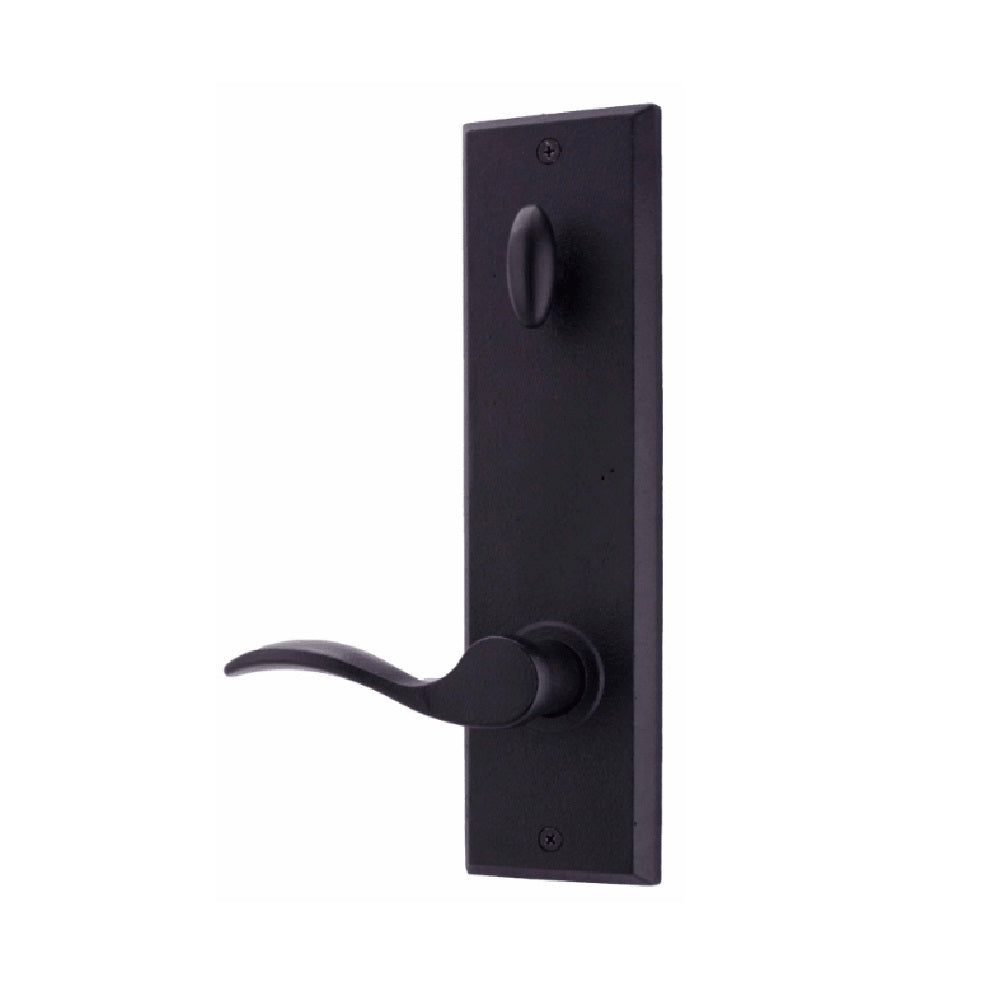 Weslock L7900--H2SL20 Left Hand Carlow Interior Single Cylinder Handleset, Black