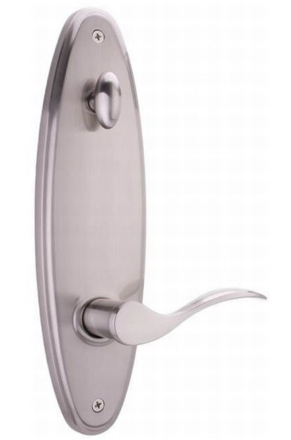 Weslock L6405--UN0020 Left Hand Bordeau Stanford Dummy Handleset Trim, Satin Nickel