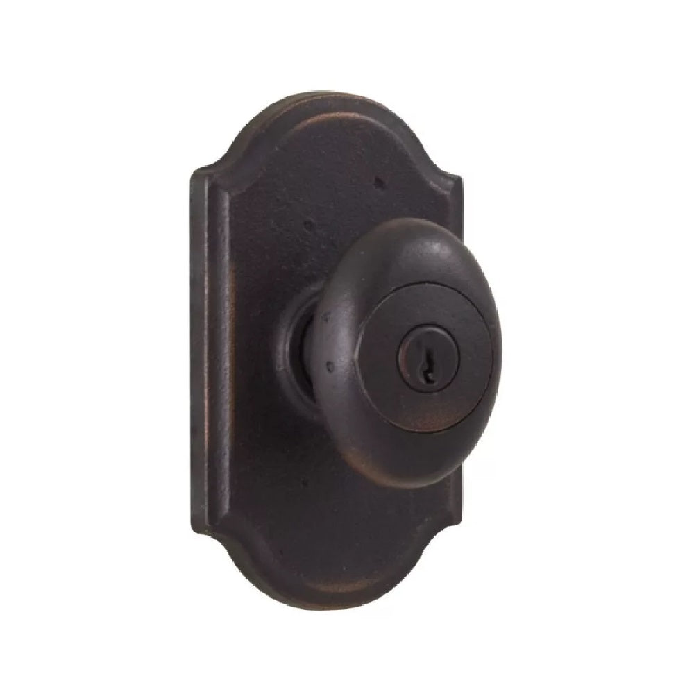 Weslock 07140M1M1SL23 Durham Entry Door Knob, Oil Rubbed Bronze