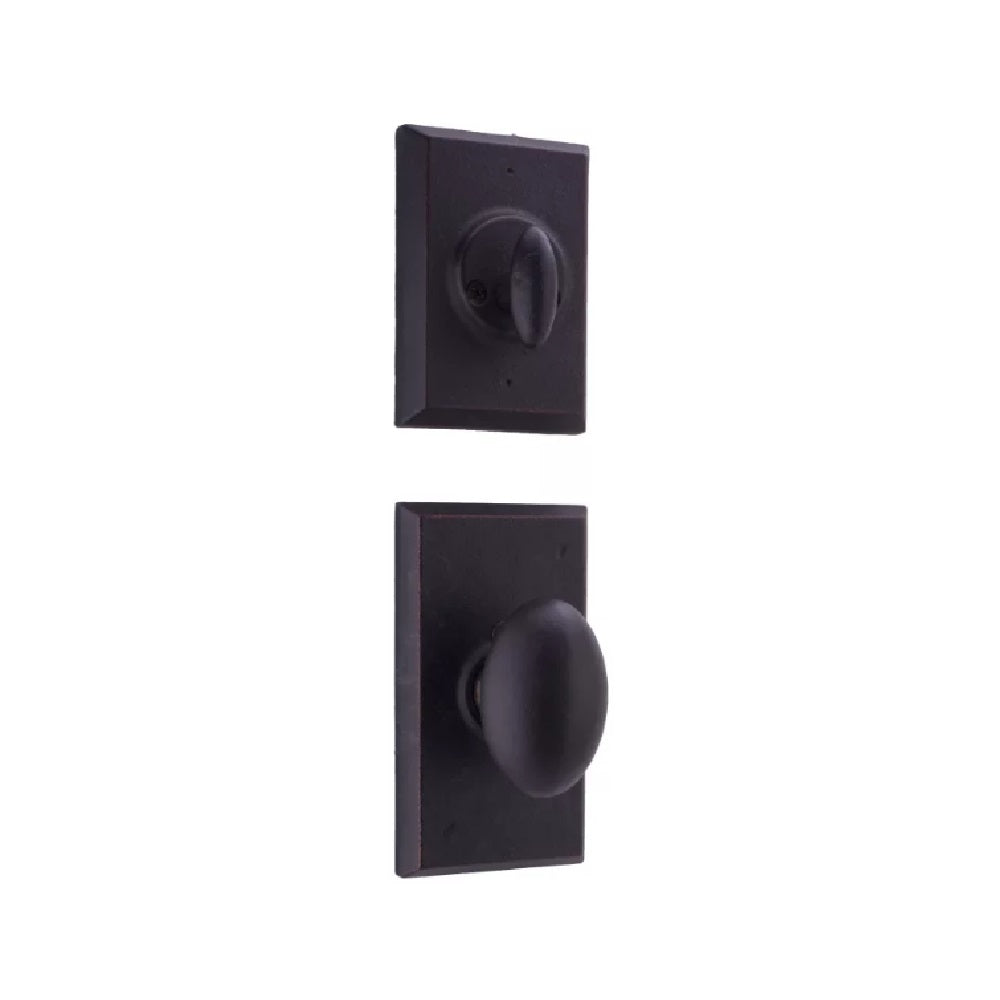 Weslock 07800--M1SL20 Aspen Interior Single Cylinder Handleset, Oil Rubbed Bronze