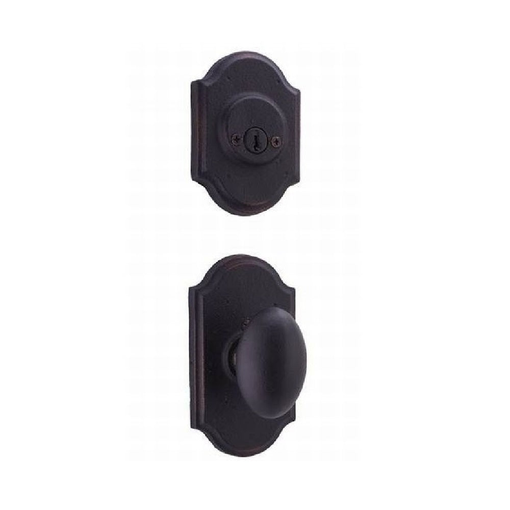Weslock 07402--M1SL2D Durham Castletown Double Cylinder Interior Handleset, Oil Rubbed Bronze