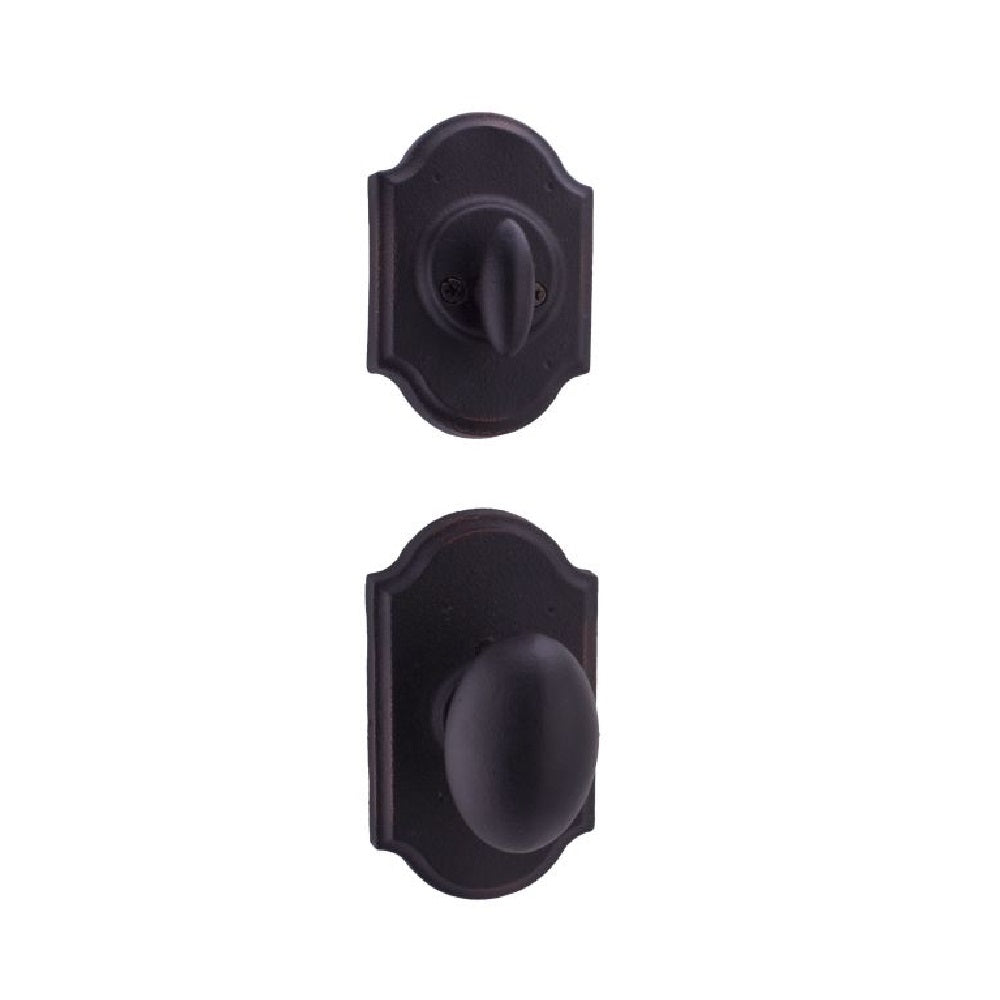 Weslock 07400--M1SL20 Durham Castletown Single Cylinder Interior Handleset, Oil Rubbed Bronze