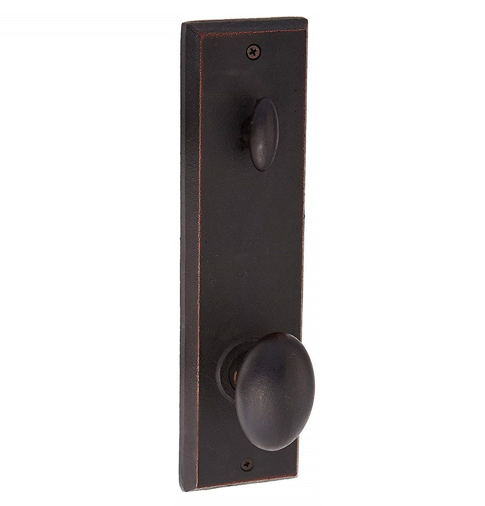 Weslock 07900--M1SL20 Durham Interior Single Cylinder Handleset, Oil Rubbed Bronze