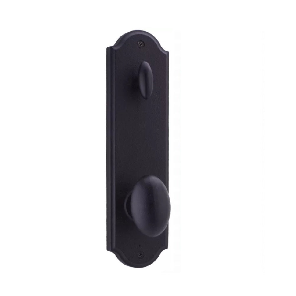 Weslock 07600--M2SL20 Durham Single Cylinder Handleset, Black