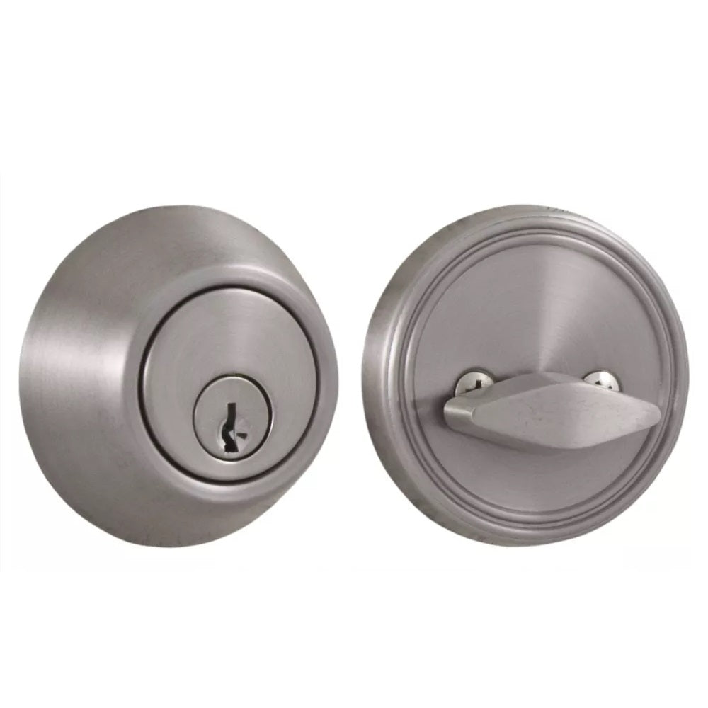 Weslock 00271-N-NFR22 Reliant Single Cylinder Deadbolt, Satin Nickel