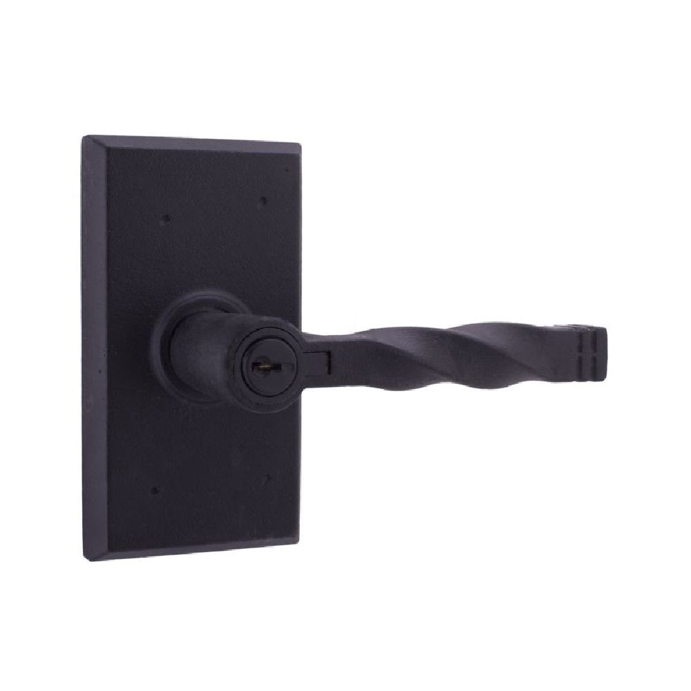 Weslock 07340N2N2SL23 Monoghan Square Entry Door Lever, Black