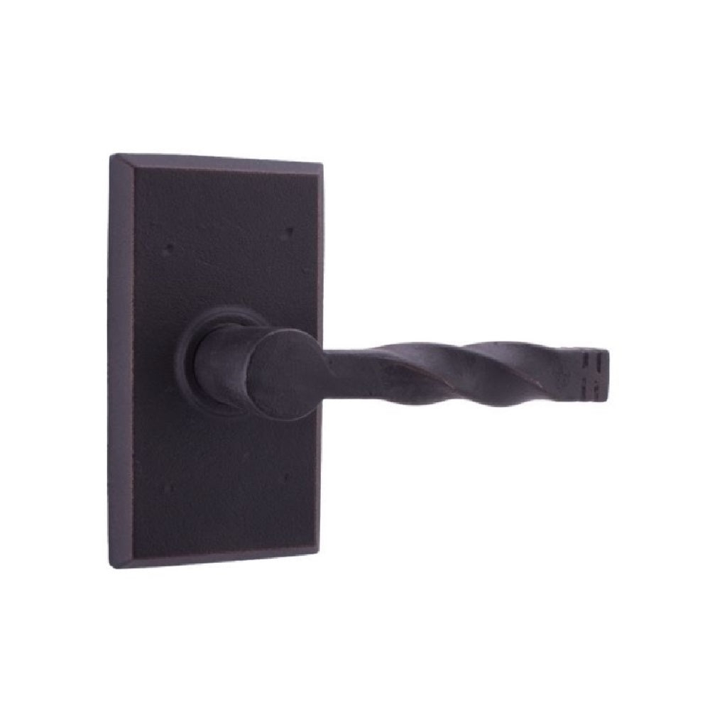 Weslock 07310N1N1SL20 Monoghan Square Privacy Door Lever, Oil Rubbed Bronze