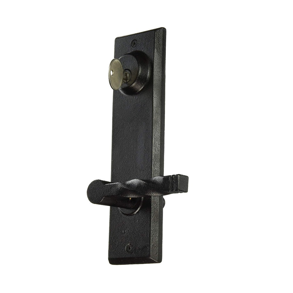 Weslock 07902--N2SL2D Monoghan Interior Double Cylinder Handleset, Black