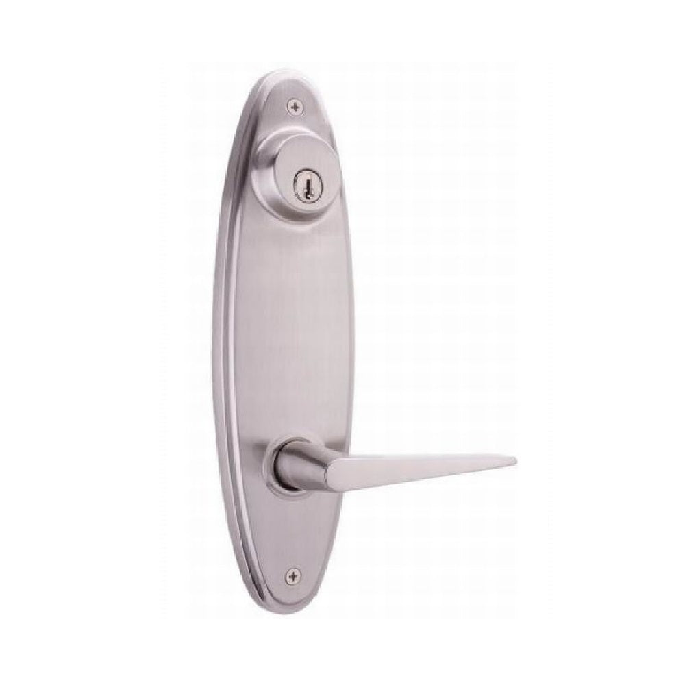 Weslock 06402--2NSL2D Urbana Stanford Interior Double Cylinder Handleset, Satin Nickel