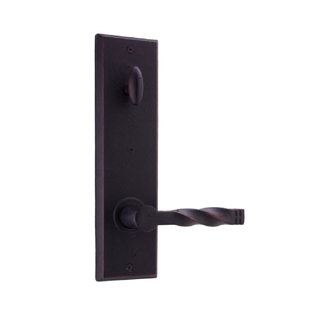 Weslock 07900--N1SL20 Monoghan Interior Single Cylinder Handleset, Oil Rubbed Bronze