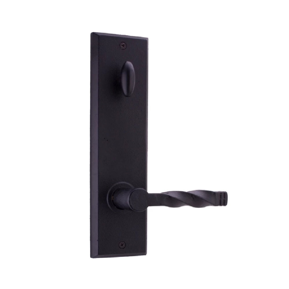 Weslock 07900--N2SL20 Monoghan Interior Single Cylinder Handleset, Black