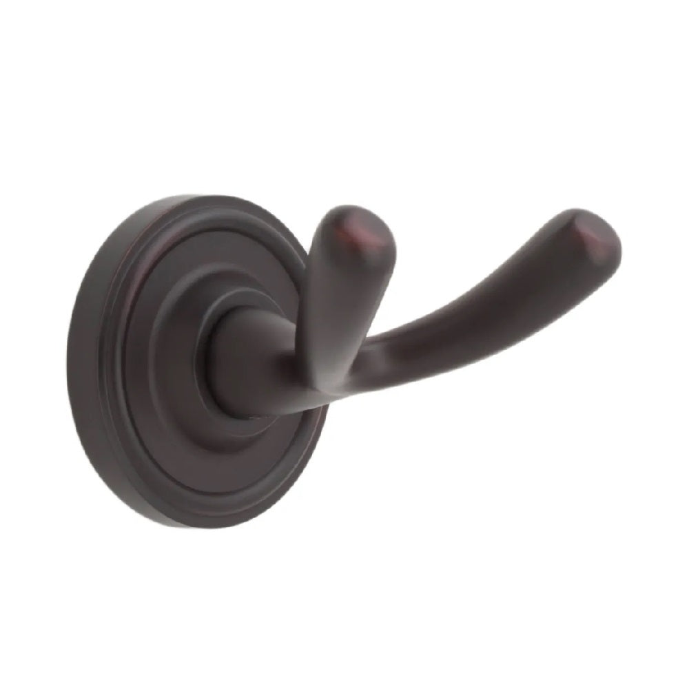 Weslock 9601ORB Brady Back Plate Dual Robe Hook, Oil Rubbed Bronze