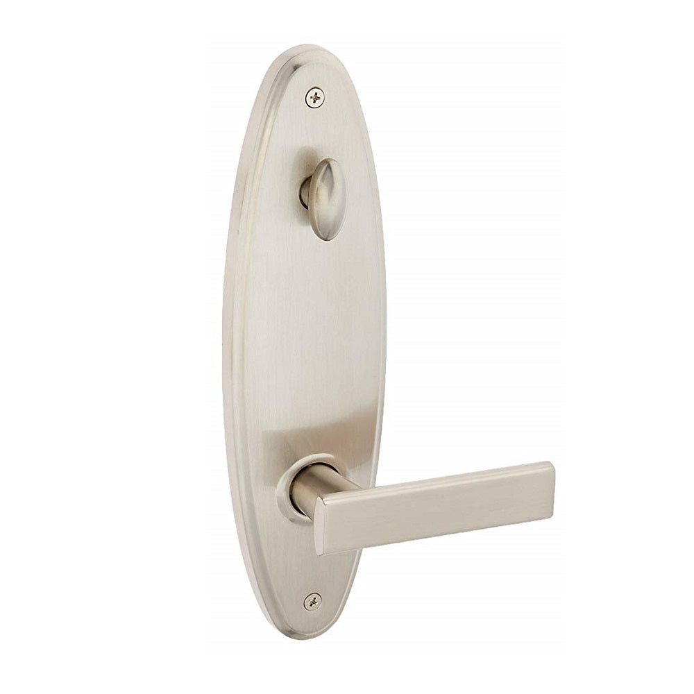 Weslock 06400--PNSL20 Utica Stanford Interior Single Cylinder Handleset, Satin Nickel