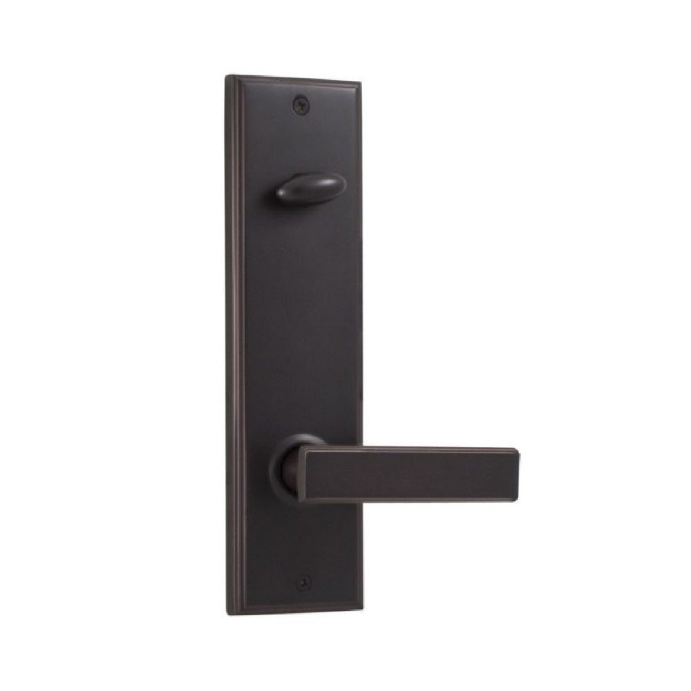 Weslock 06204--P1SL2D Utica Woodward Interior Interconnected Handleset, Oil Rubbed Bronze