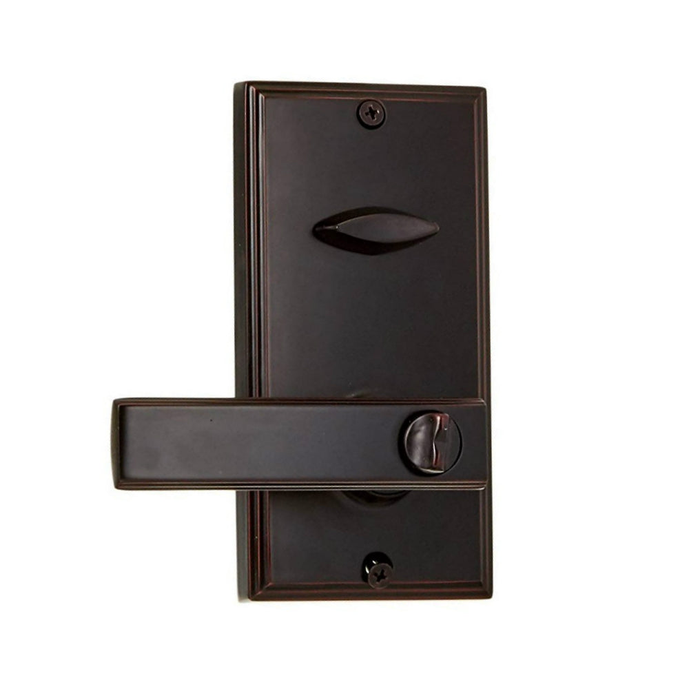 Weslock 01420--P13820 Utica Single Cylinder Interconnected Handleset, Oil Rubbed Bronze