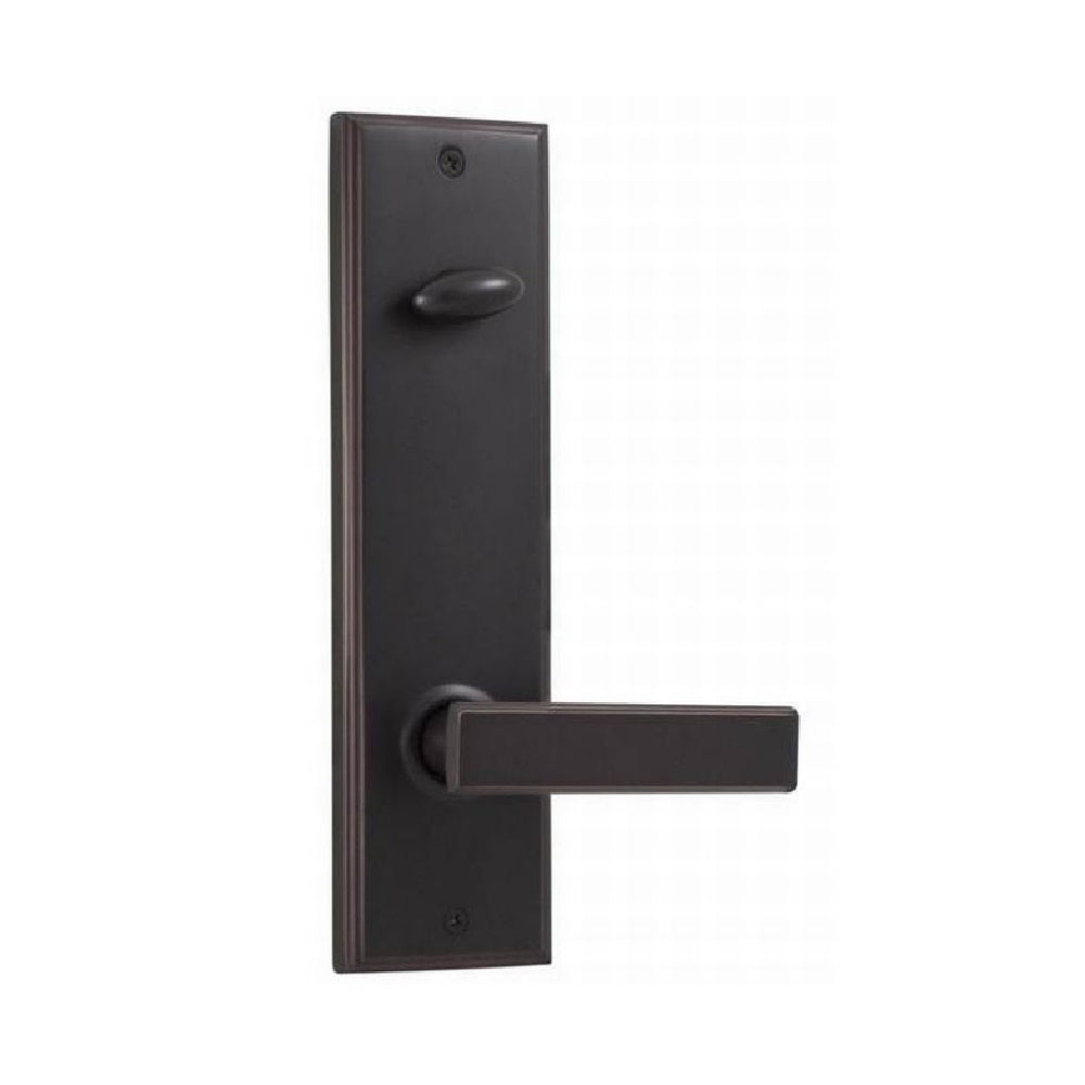 Weslock 06205--P10020 Utica Woodward Interior Dummy Handleset, Oil Rubbed Bronze