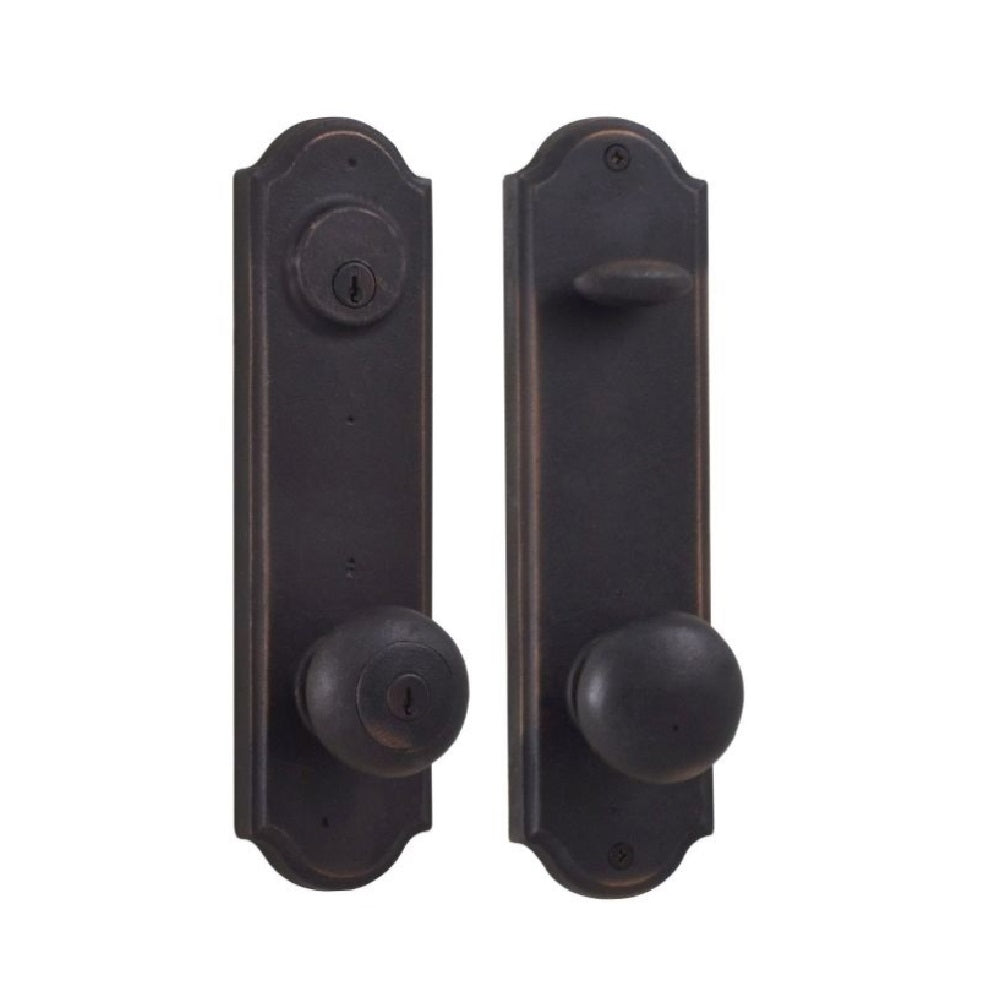 Weslock R7651F1F1SL2D Wexford Tramore Deadbolt Keylock, Oil Rubbed Bronze