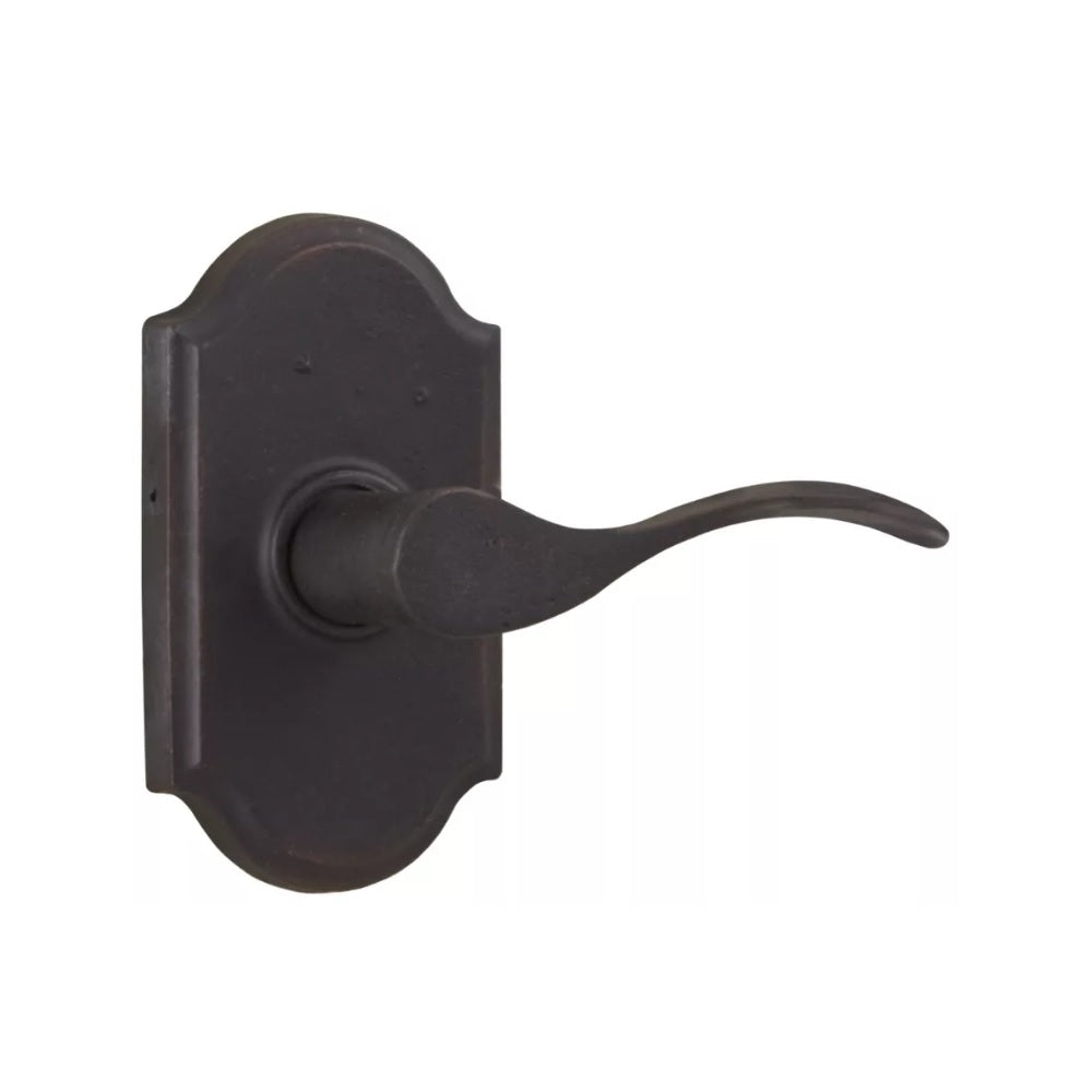 Weslock R7100H1H1SL20 Right Hand Carlow Passage Door Lever, Oil Rubbed Bronze