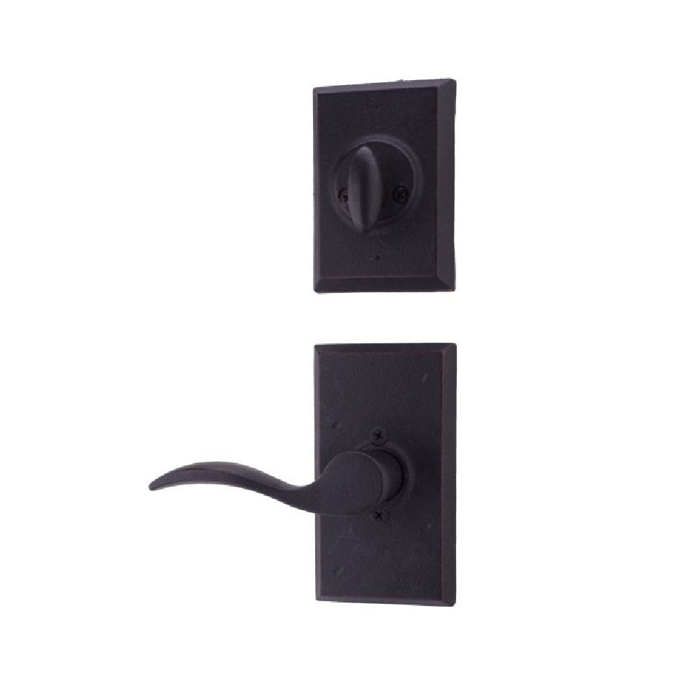 Weslock R7805--H1SL20 Carlow Aspen Right Hand Dummy Handleset, Oil Rubbed Bronze