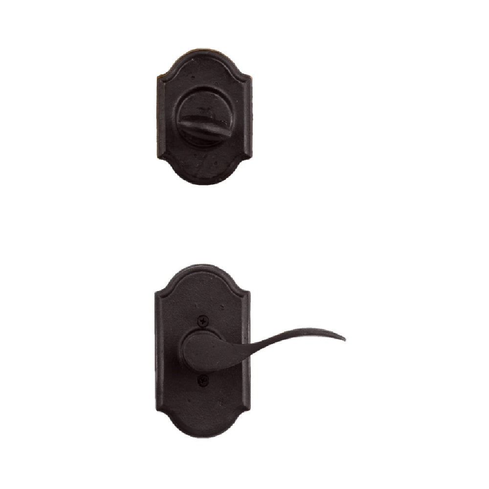 Weslock R7405--H2SL20 Castletown Dummy Handleset, Black