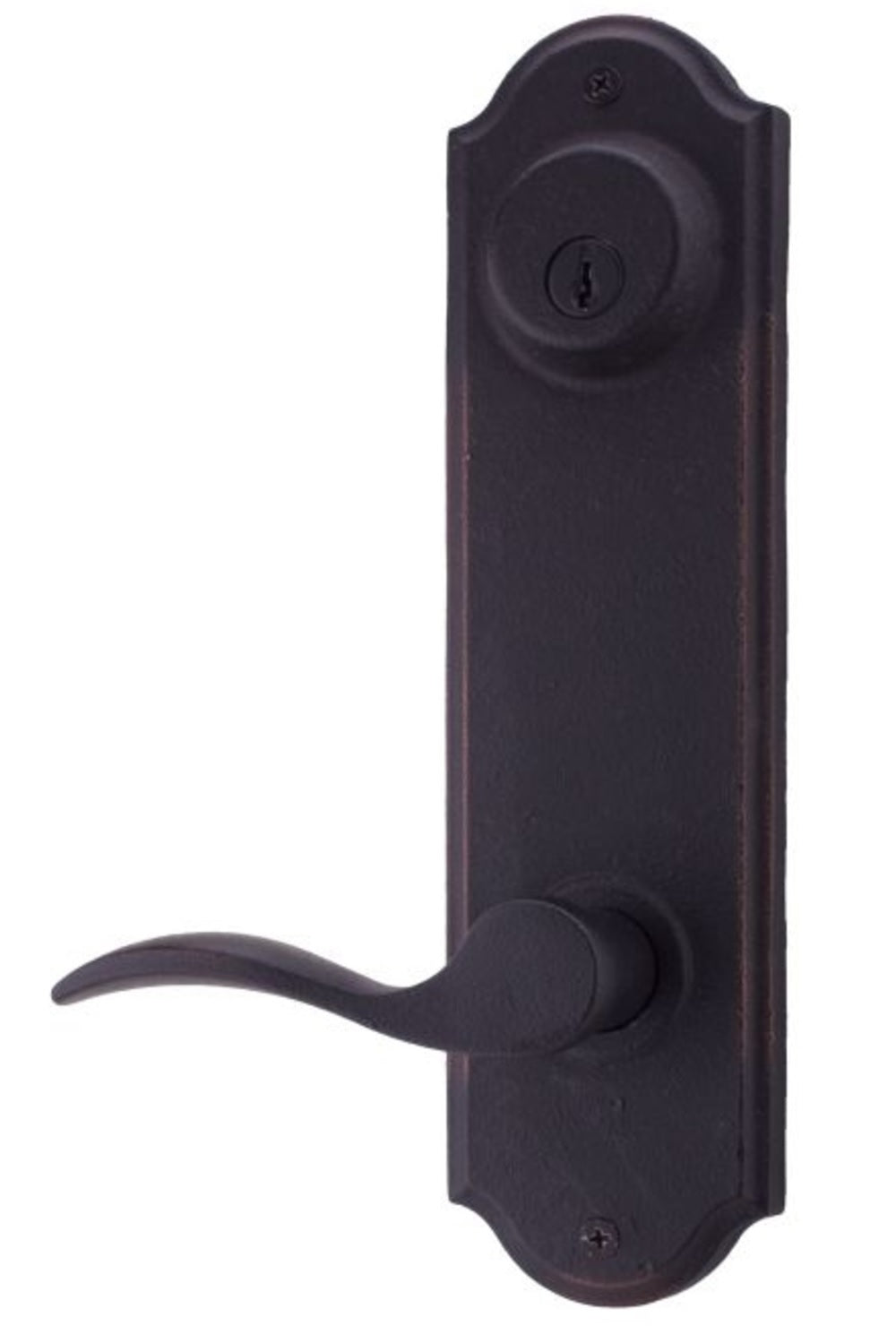 Weslock R7602--H1SL20 Right Hand Carlow Double Cylinder Handleset Trim, Oil Rubbed Bronze