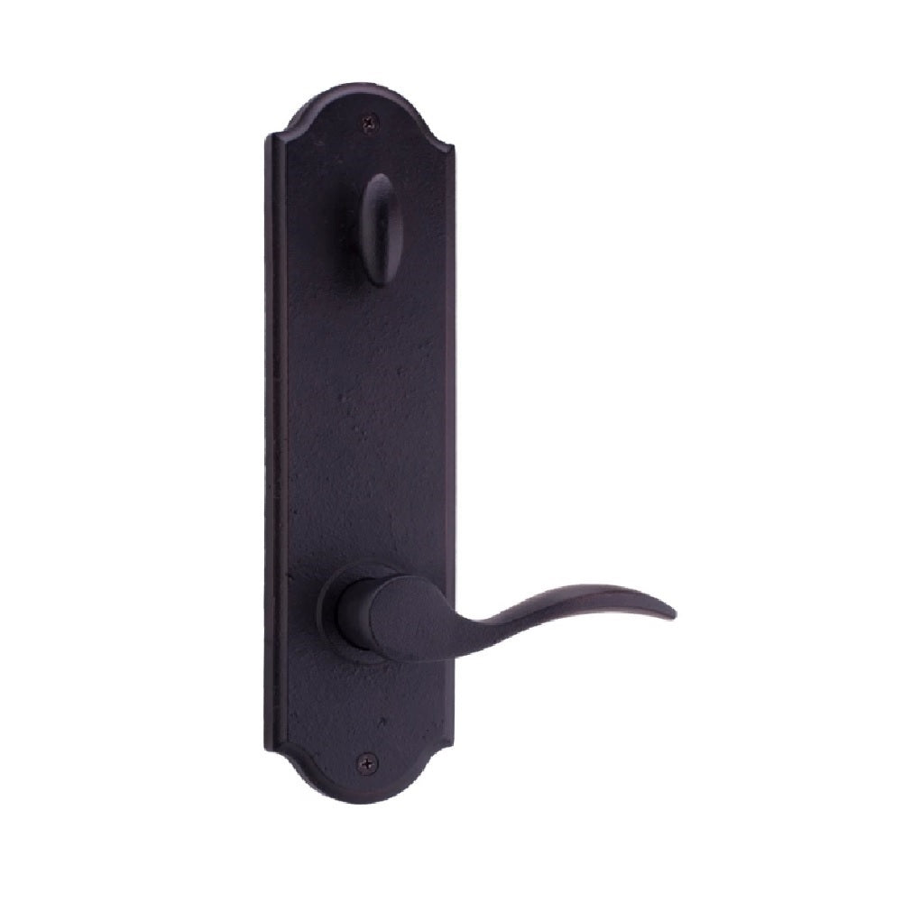 Weslock R7604--H2SL20 Stonebriar/Wiltshire Interconnected Handleset, Black